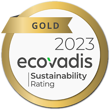 Ecovadis Gold medal 2023