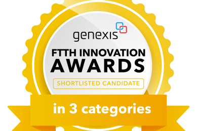 Genexis - FTTH awards shortlisted 3 categories