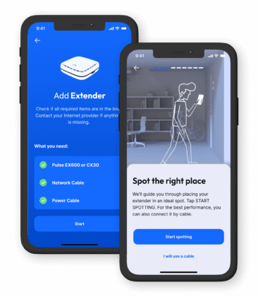 Easy onboarding genexis easywifi app