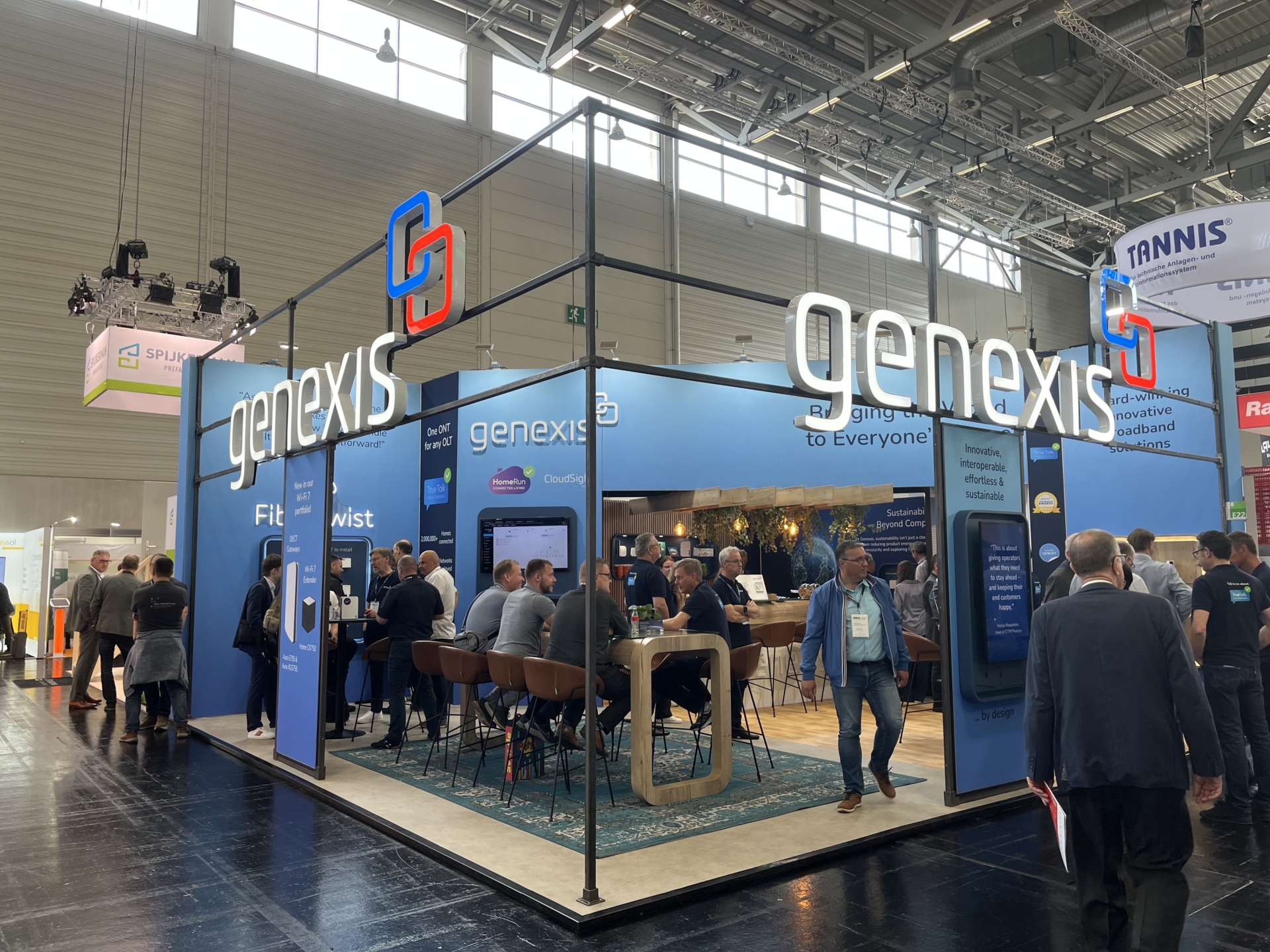 Anga Com 2025- Genexis booth
