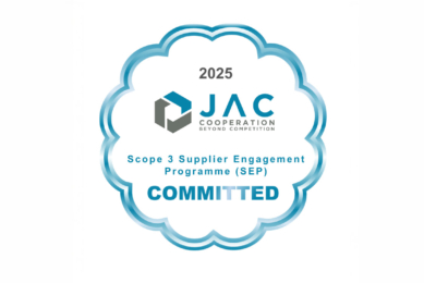 JAC SEP recognition badge committed