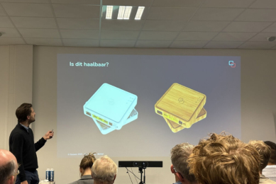 Olivier presenting at SCTE