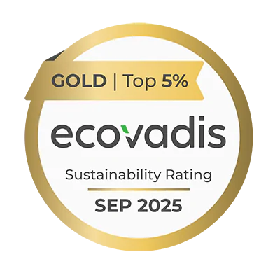 Ecovadis gold medal